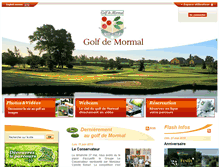 Tablet Screenshot of golf-mormal.com
